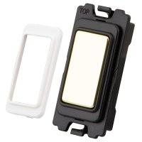 Polished Brass Blank Module - 3050-030
