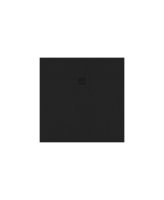 SLATE BLACK 900MM SQUARE SHOWER TRAY & WASTE