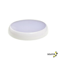 SGD SGDS16WSENWHCCT IP65 Multi-Watt 3CCT Round Ceiling Light 9/12/16W Sensor