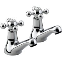 Bristan Regency Basin Taps Chrome R 1/2 C