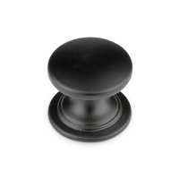Windsor Knob Matt Black 40mm