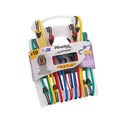 Master Lock 10 Piece Bungee Set