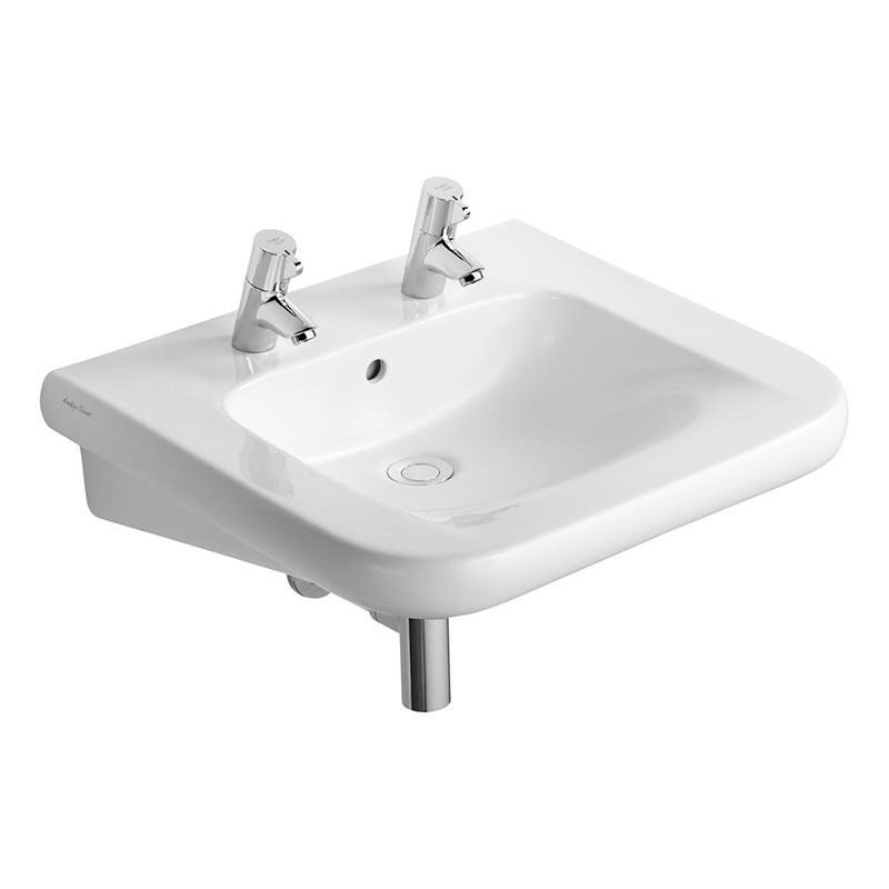 Armitage Shanks Contour 21 Accessible Basin 60cm Two Taphole