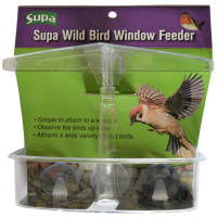 Supa Wild Bird Feeder Window Feeder x 1
