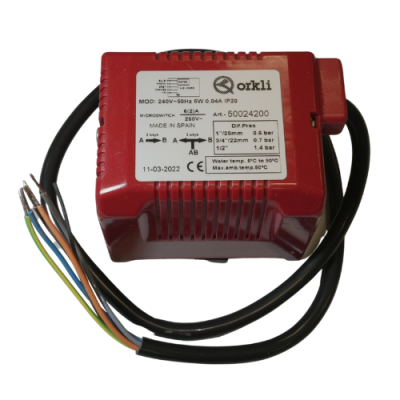 Motor met hulpcontact 220V