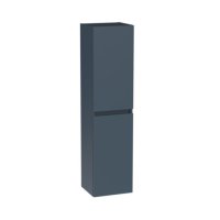 Tucker French Chiltern 300mm Wall Column Two Door Unit Matt Alby Blue