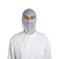 White Balaclava Washable Snood, 10/Case