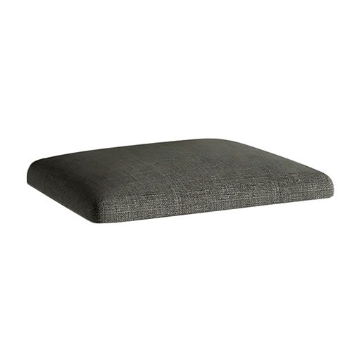 Mandel White Wash Dining Chair Cushion - Charcoal