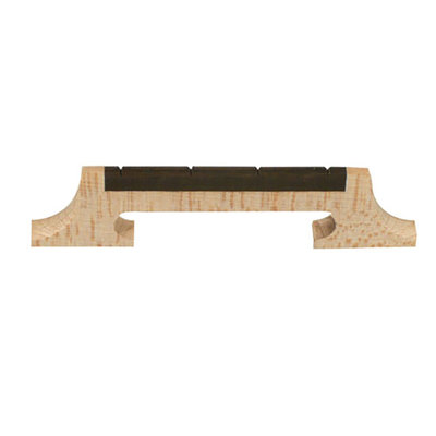 4 string banjo bridge with ebony