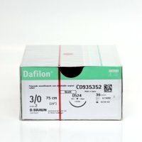 B.Braun Dafilon Sutures - 45cm 5/0 - DMI Dental Supplies Ireland - Next Day Delivery
