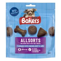 Bakers 12621182 Allsorts Dog Treats 6x98gm