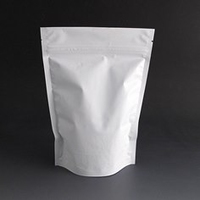 250g Matt white stand up pouch