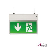 Ansell ANSAE3LED/3M/W Eagle 3-In-1 2.5W LED Exit Sign White