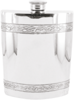Wentworth Pewter 6oz Celtic Hip Flask
