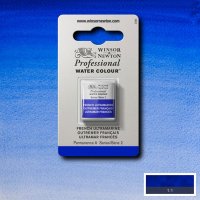 Winsor & Newton - Half Pan French Ultramarine - Prof Water Colo - Series 2