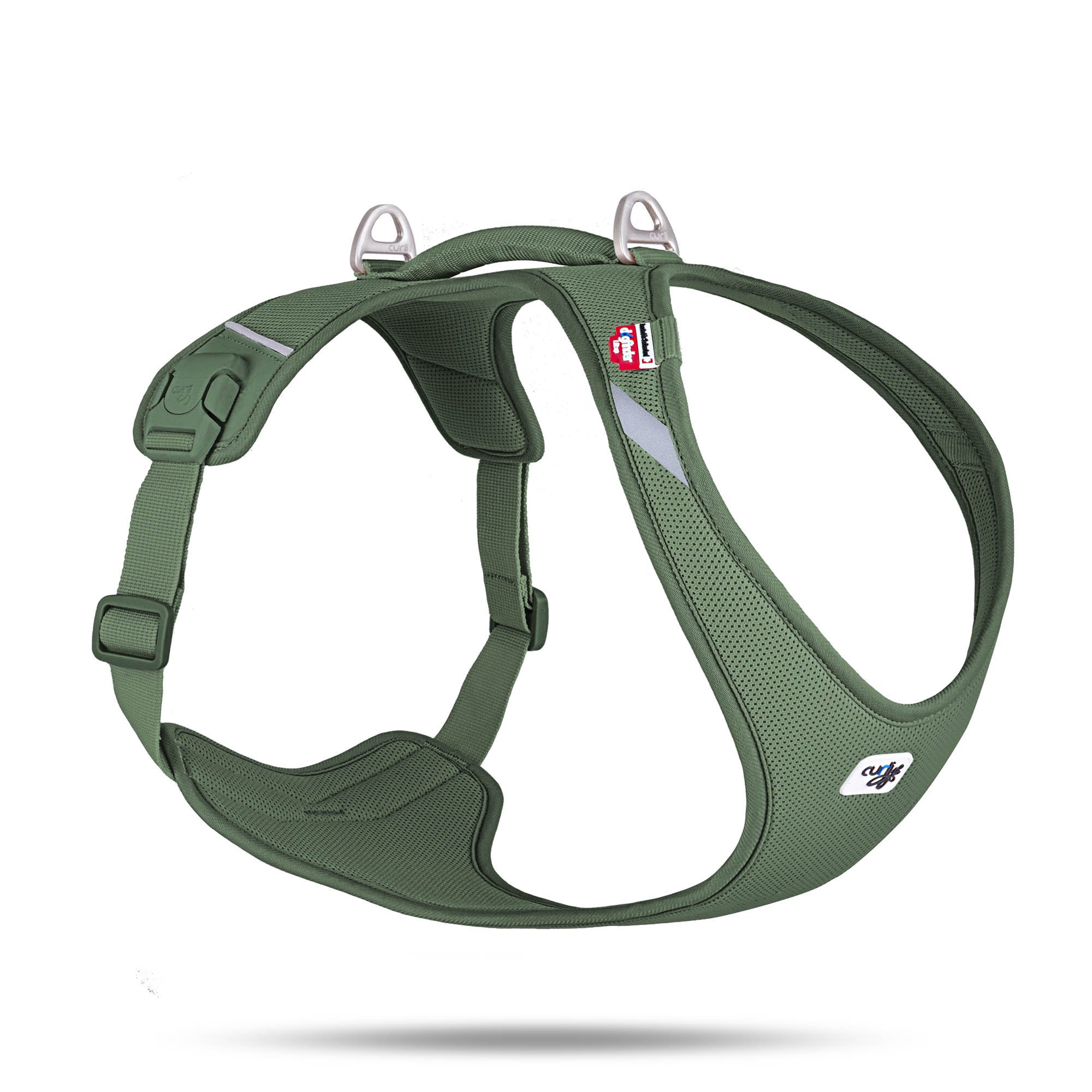 Curli 3416 Belka Dog Harness Air-Mesh Moss 2X-Large