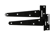 Tee Hinges 100mm (4") Light Black Pack of 2