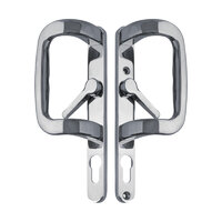 PATIO HANDLE CHROME LOCKING