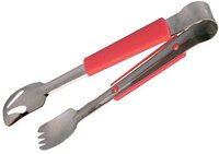 Le Buffet Serving Tongs S/S Red Handle 235mm