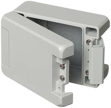 00112125.SIL* BoCube Alu Enclosure with smooth lid 121x86x60