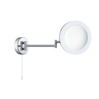 MAGNIFYING MIRROR LIGHT, CHROME