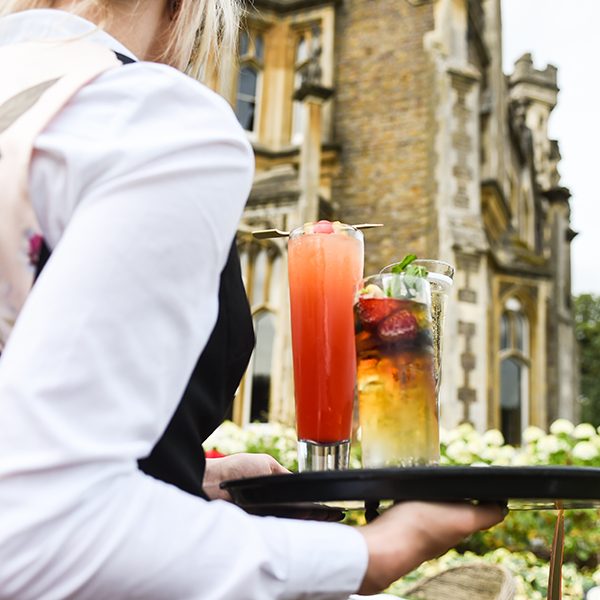 Cocktails at Oakley Court