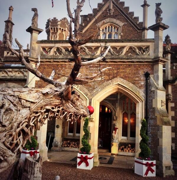Oakley Court at Christmas