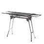 Barbacoa plegable de acero inoxidable para carbón