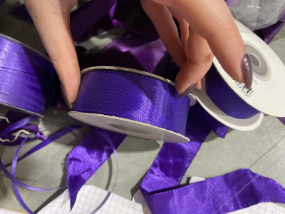 Ruban violet