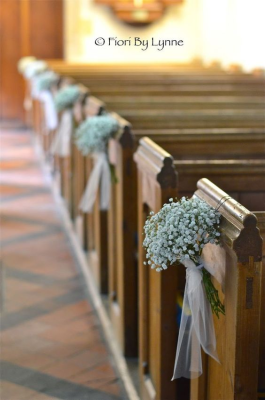 Bouquet gypsophile artificiel