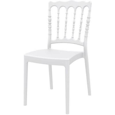 Chaise napoléon blanc  - R614