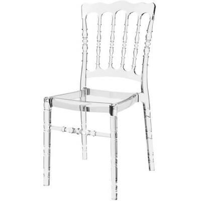 Chaise napoléon transparente - R613
