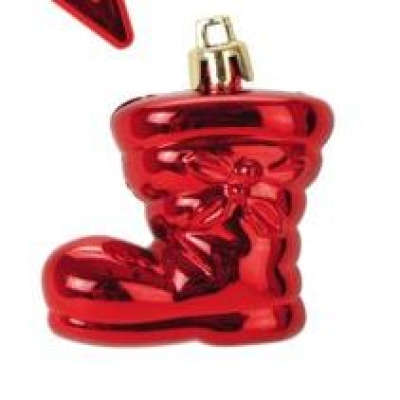 Boule botte rouge