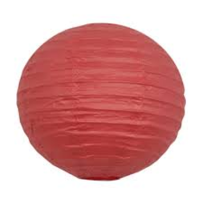 Boule chinoise bordeau 30cm