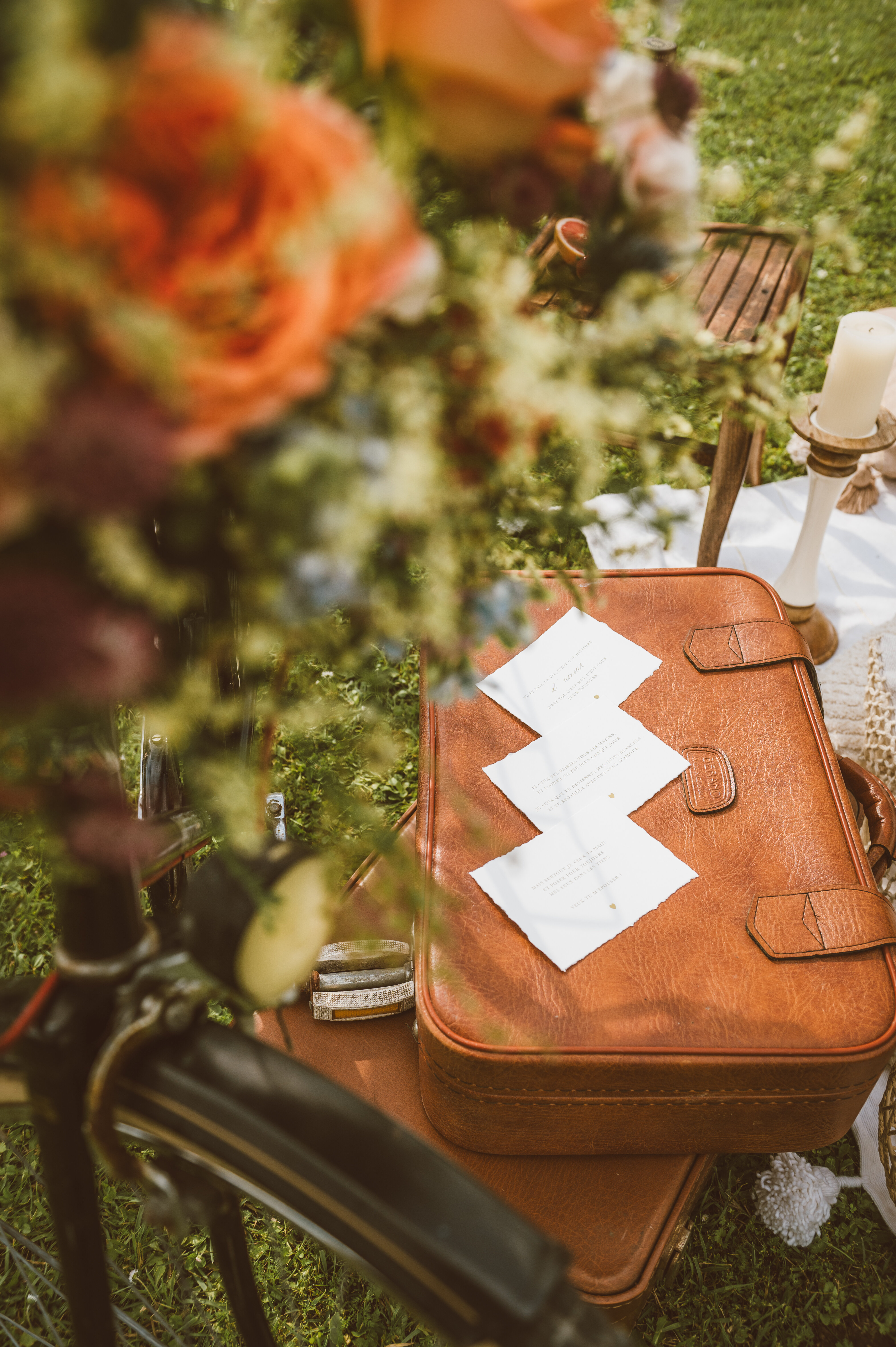 Valise ancienne "Marlène"