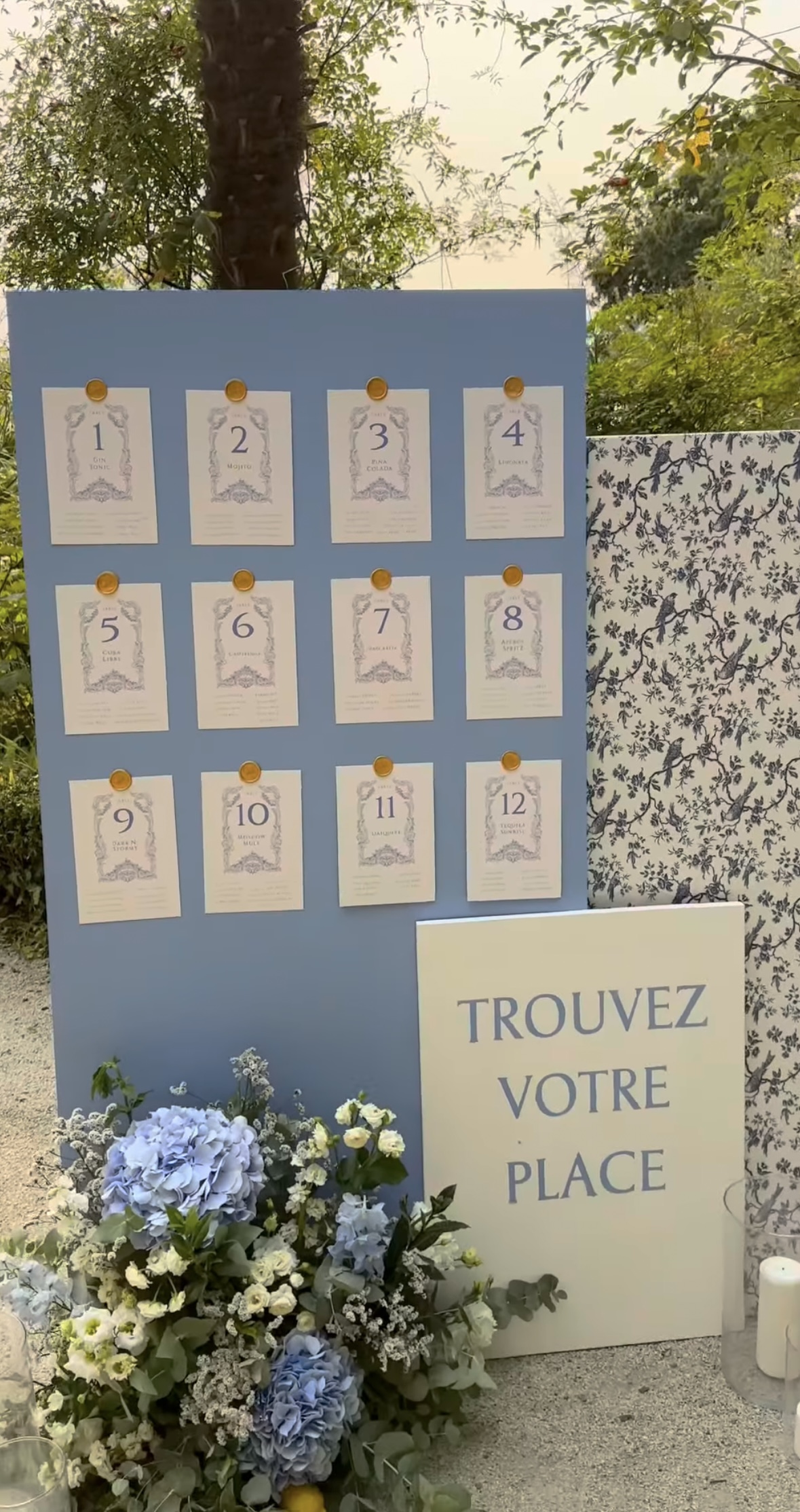 plan table dolce vita toile de jouy