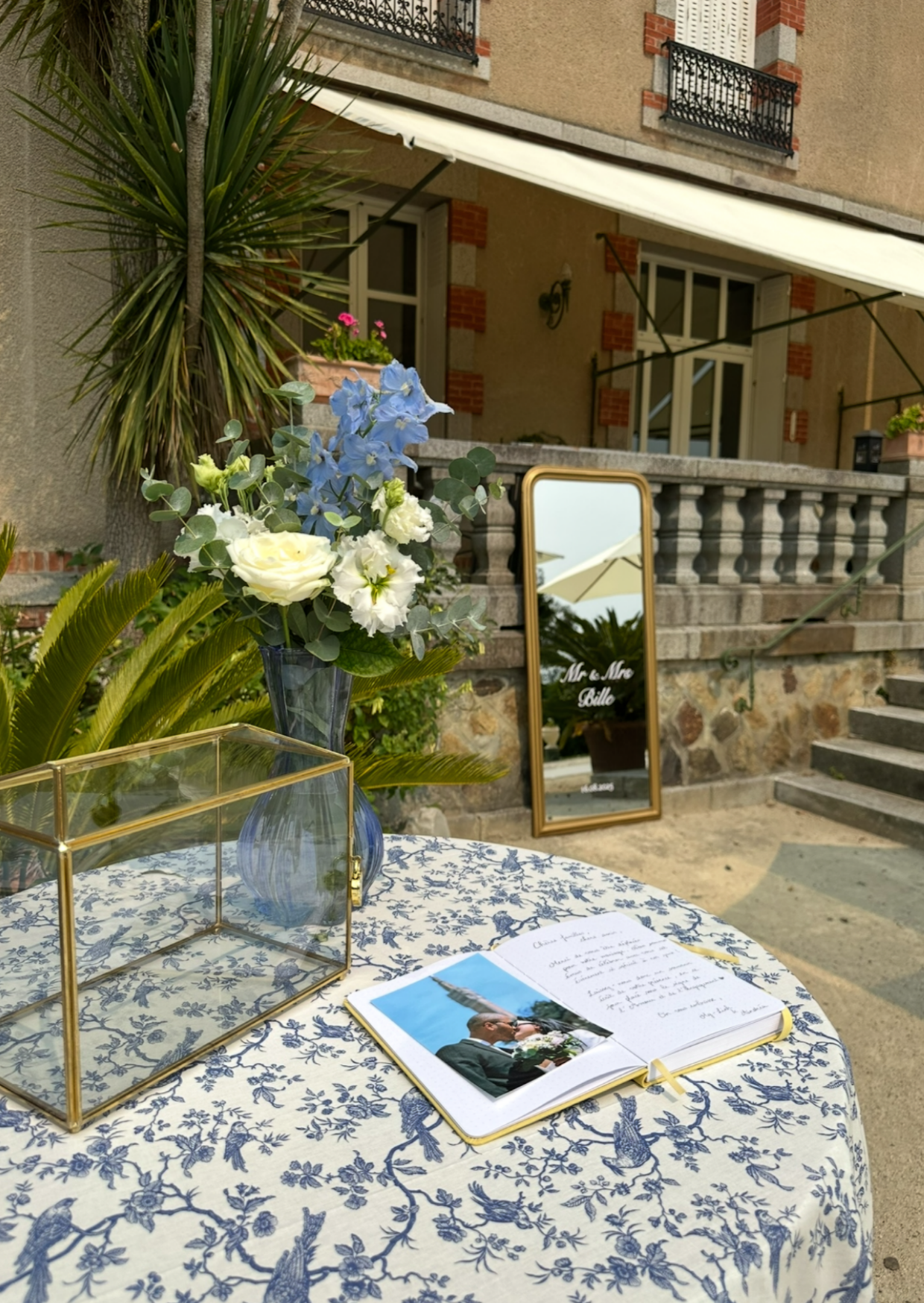 Nappe - toile de jouy