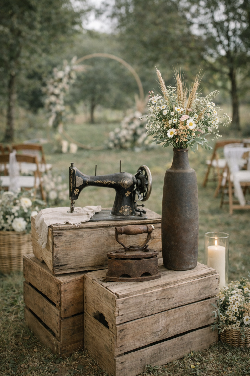 Bouteilles en terre cuite