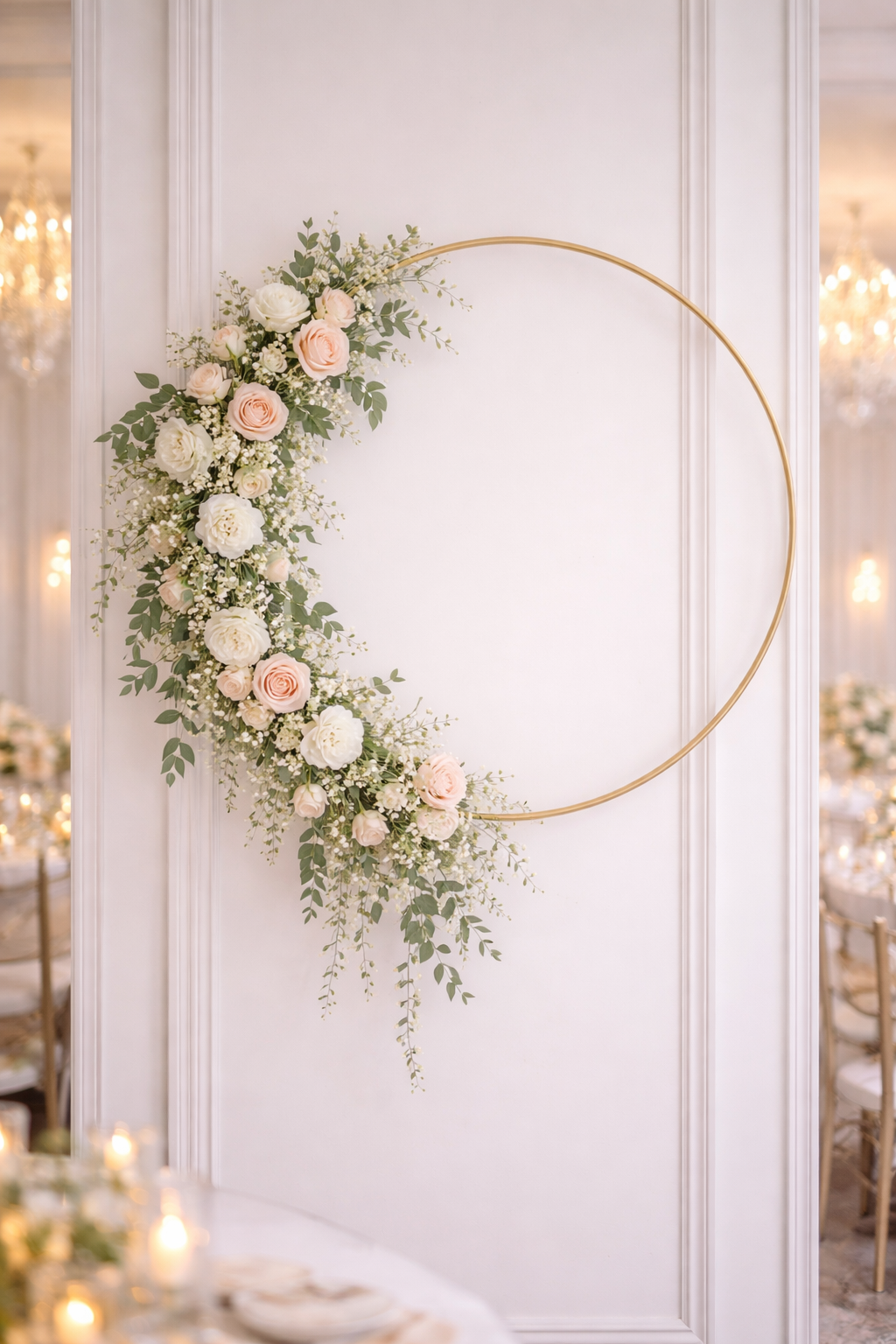 cerceau en or diamètre 70