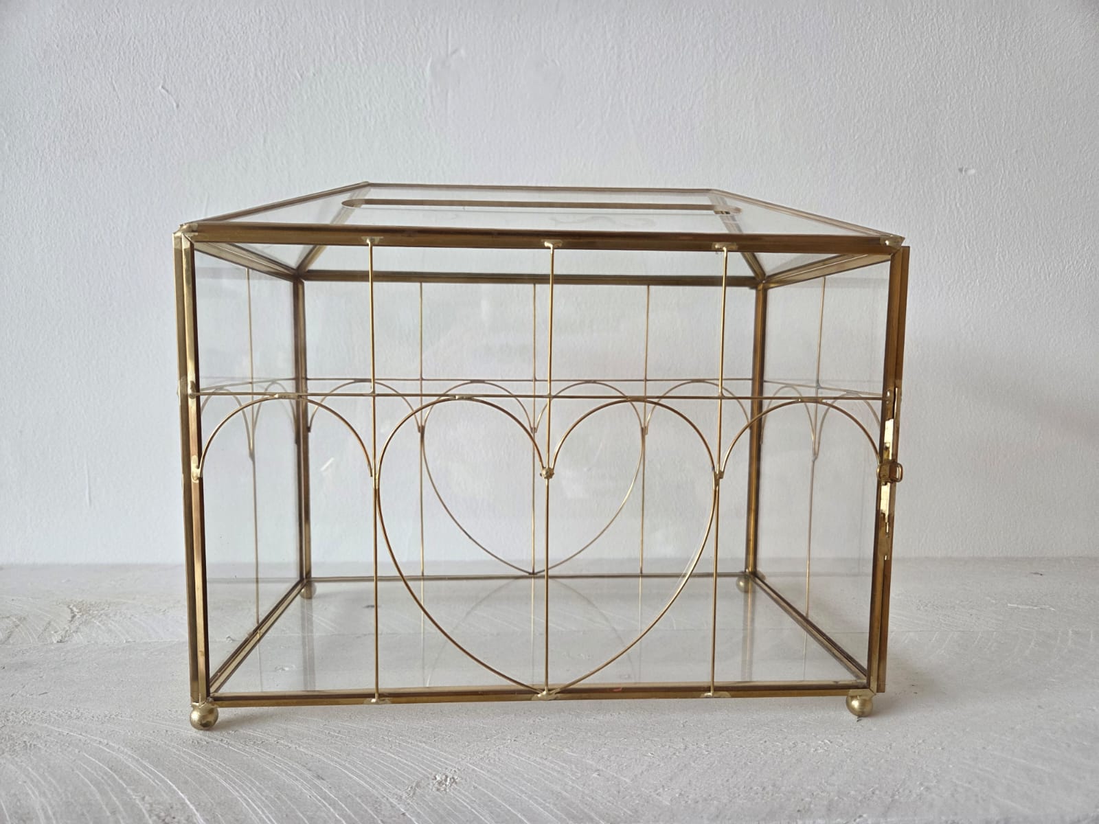 urne terrarium "coeur"