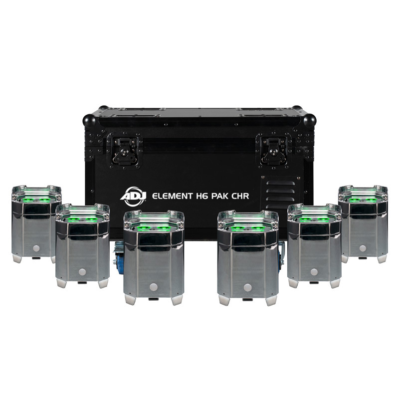 projecteur sur batterie ADJ ELEMENT H IP CHR