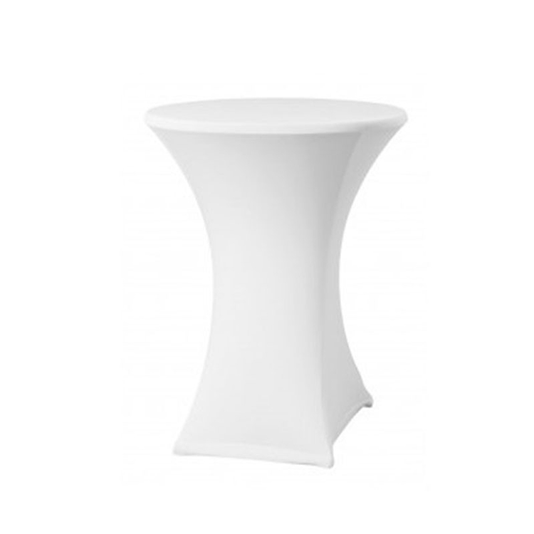 housse mange-debout 80cm - blanc