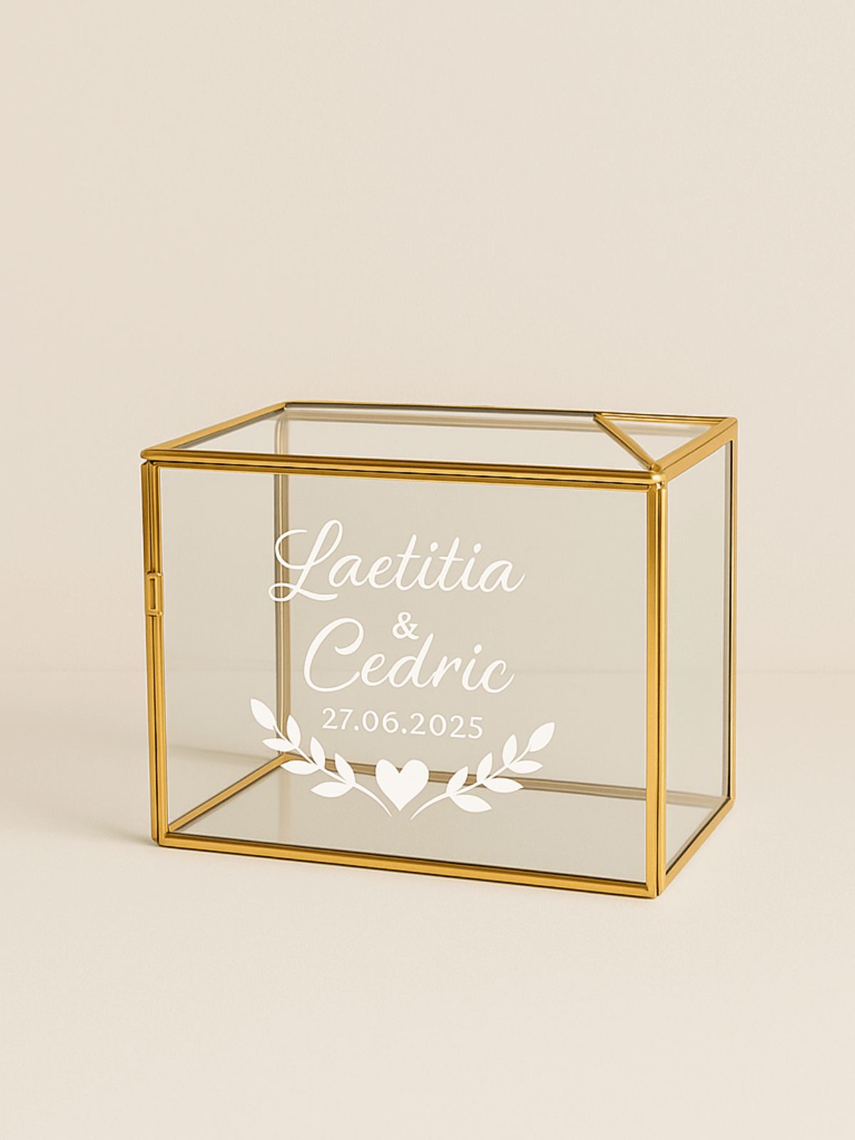 Flocage personnalisé urne