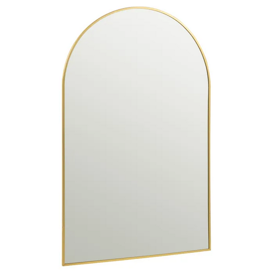 Miroir arche doré