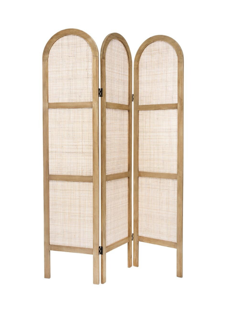 ÉGLANTINE - Paravent rotin arches