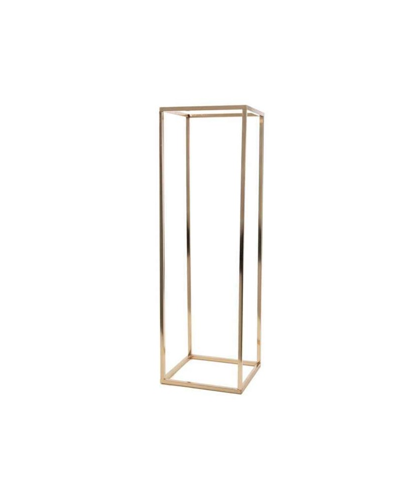 Colonne métal Or 80 cm