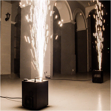 Lot de 2 machines à étincelles froides