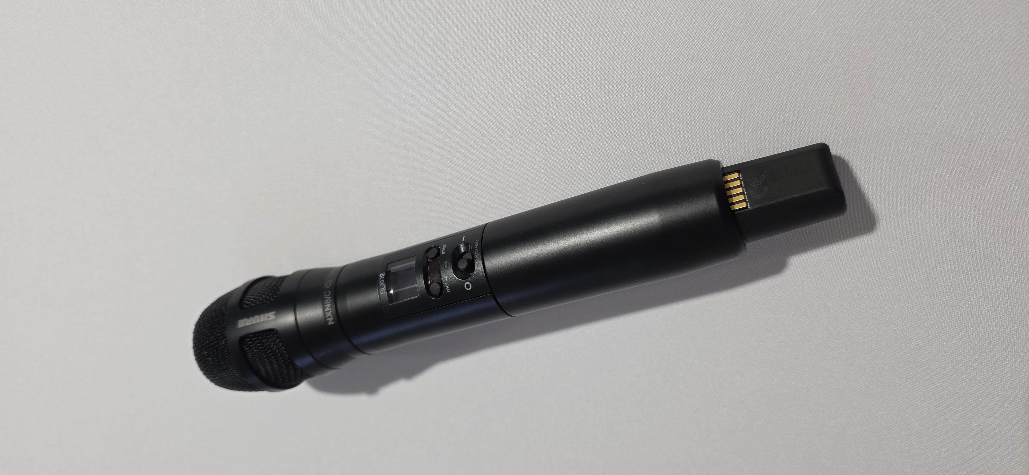 Micro sans fil shure noir