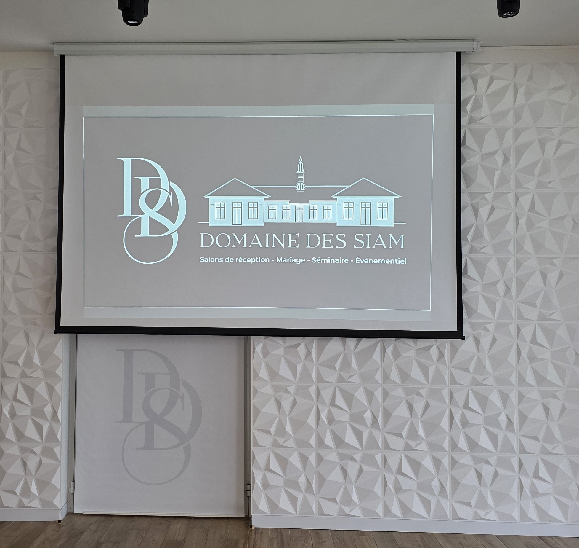 Vidéoprojecteur fixe avec écran 3.6m