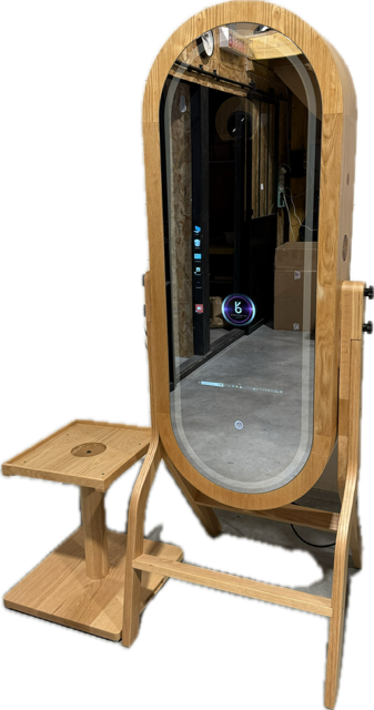 Photobooth miroir en bois
